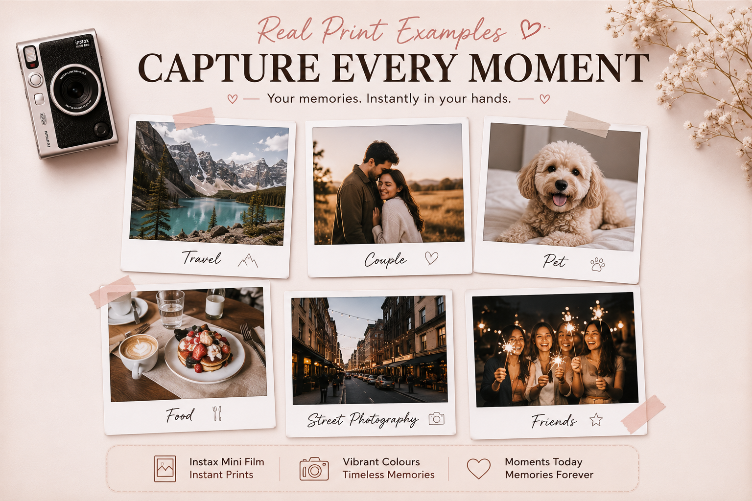 Instax Mini Evo Camera Rental