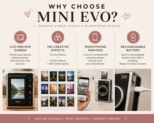 Instax Mini Evo Camera Rental