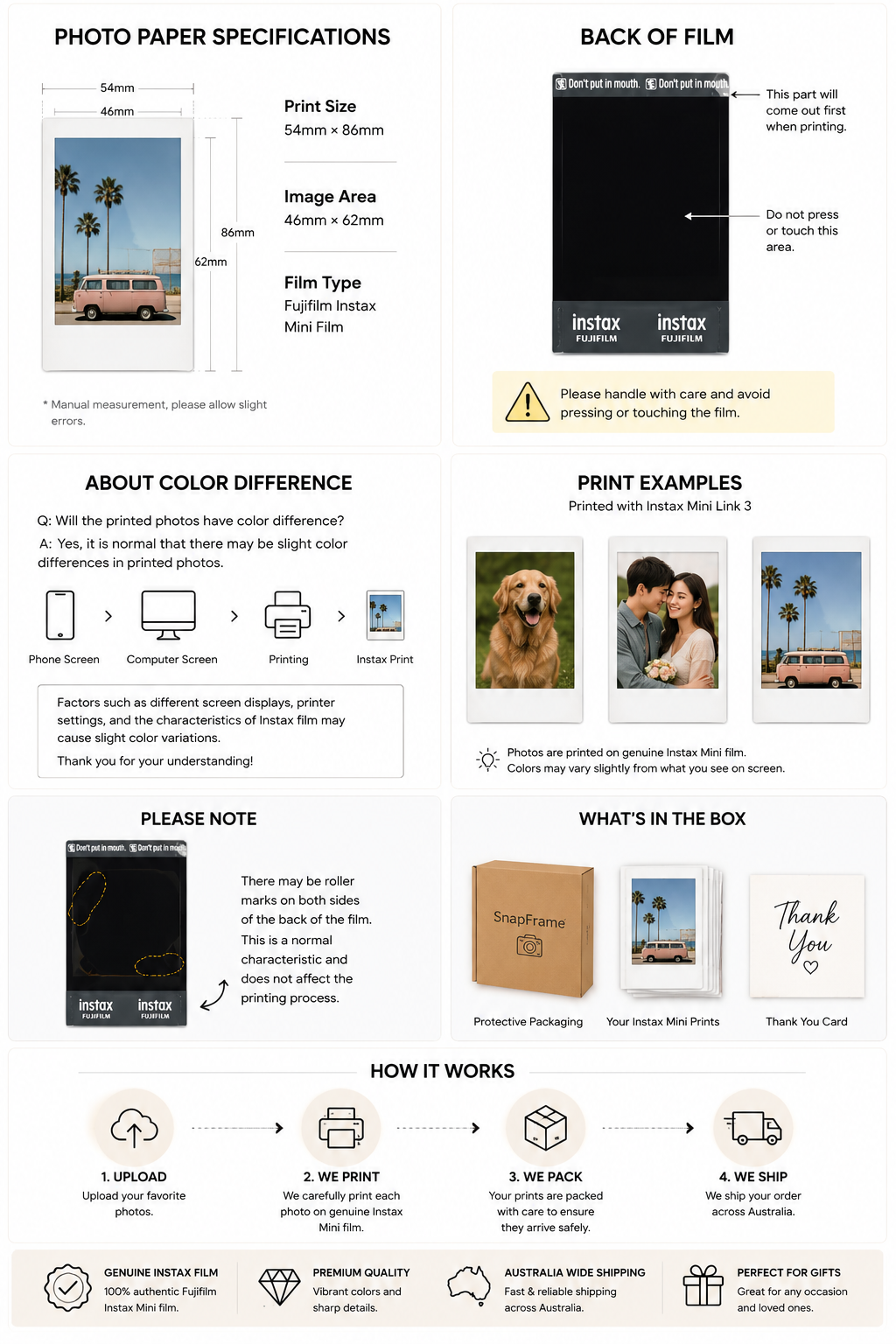 Instax Mini Prints