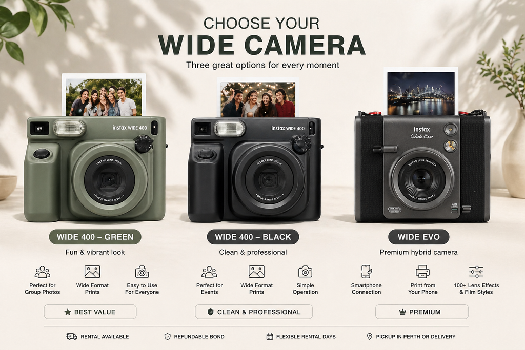 Instax Wide 400 Camera Rental